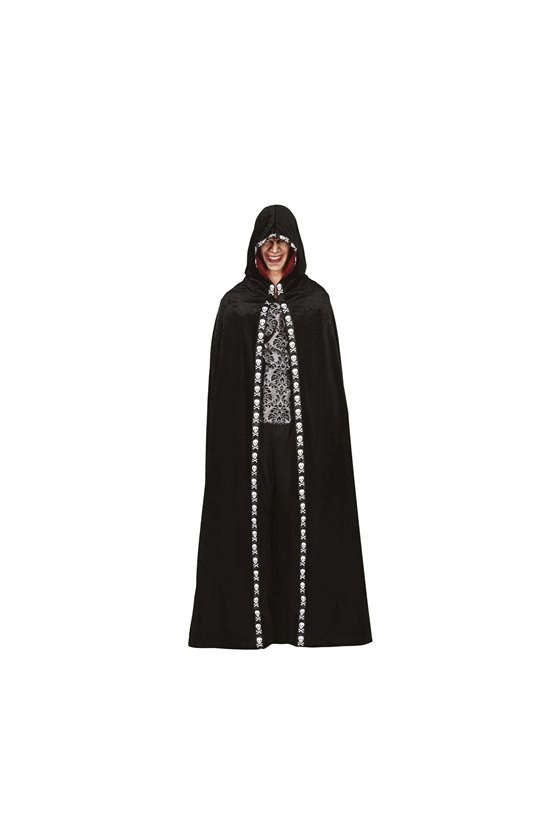 VELVET CAPE WITH HOOD 150 CMS