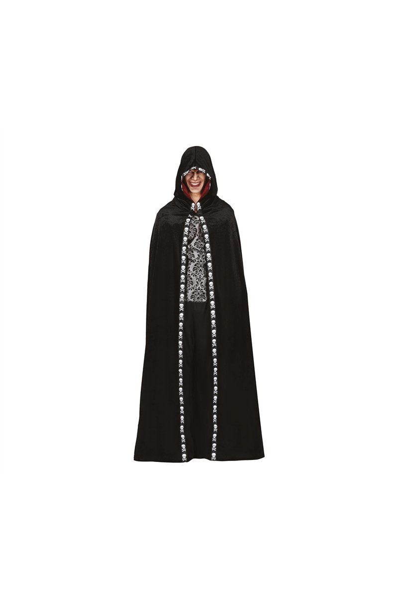 VELVET CAPE WITH HOOD 150 CMS