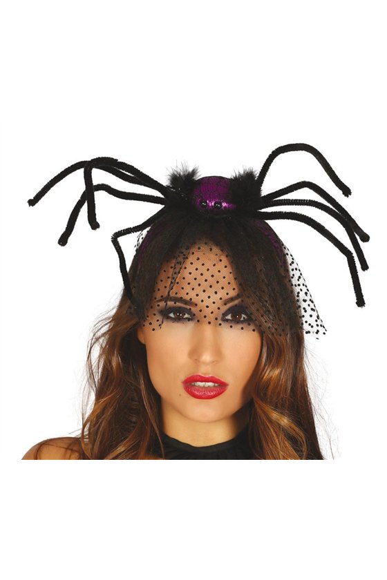 LILAC SPIDER TIARA