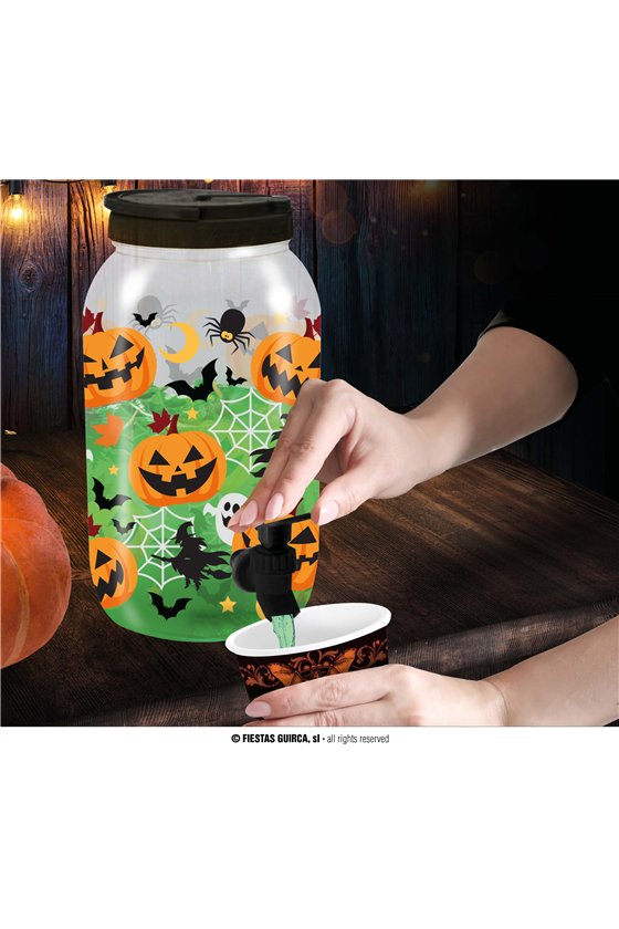 PUMPKIN DRINK DISPENSER 22X18X27 CM