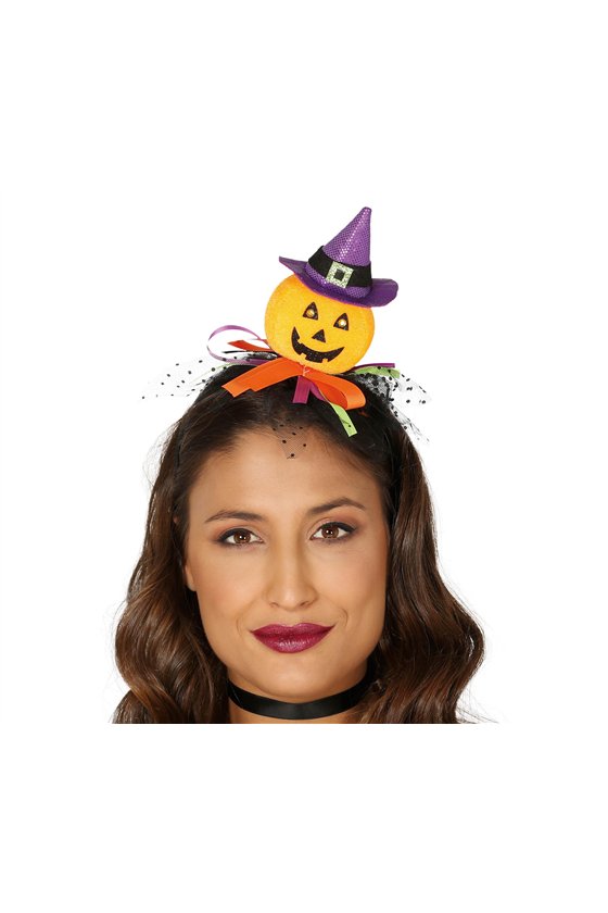 PUMPKIN DIADEMA WITH HAT