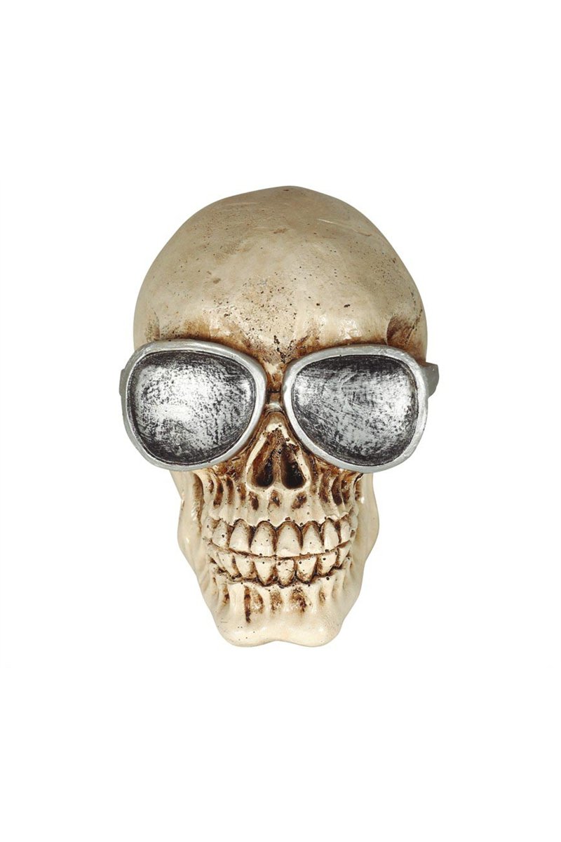 SKULL 11 CM. RESIN