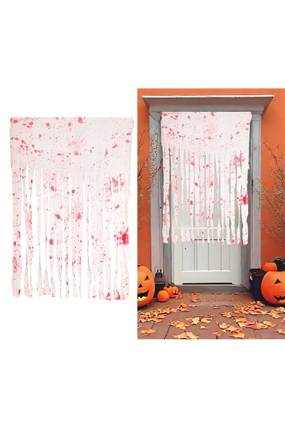 BLOODY CURTAIN 115X150 CMS