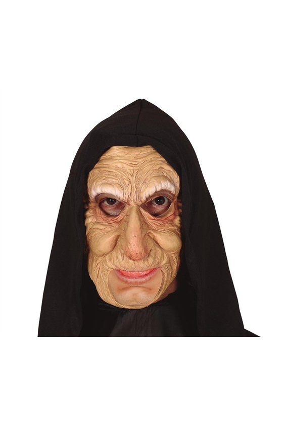 HOODED OLD LADY MASK, VINYL