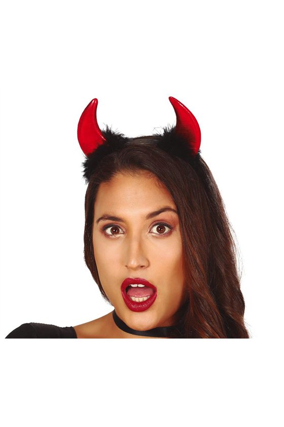 RED DEMON HORNS