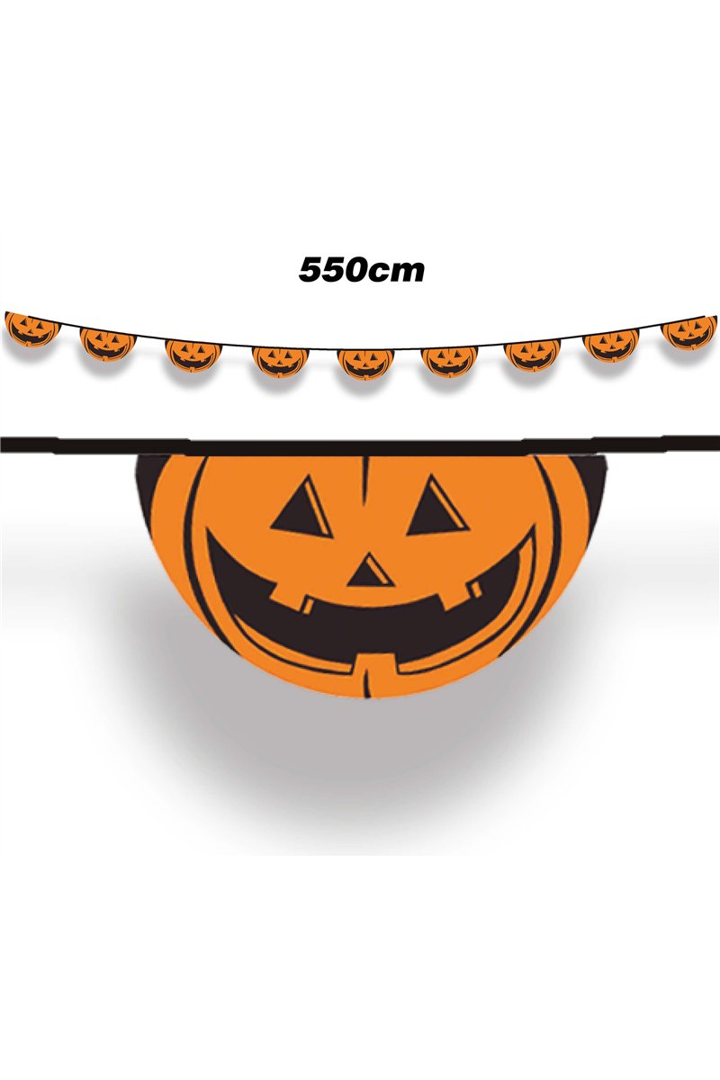 PUMPKIN BUNTING 550 CM