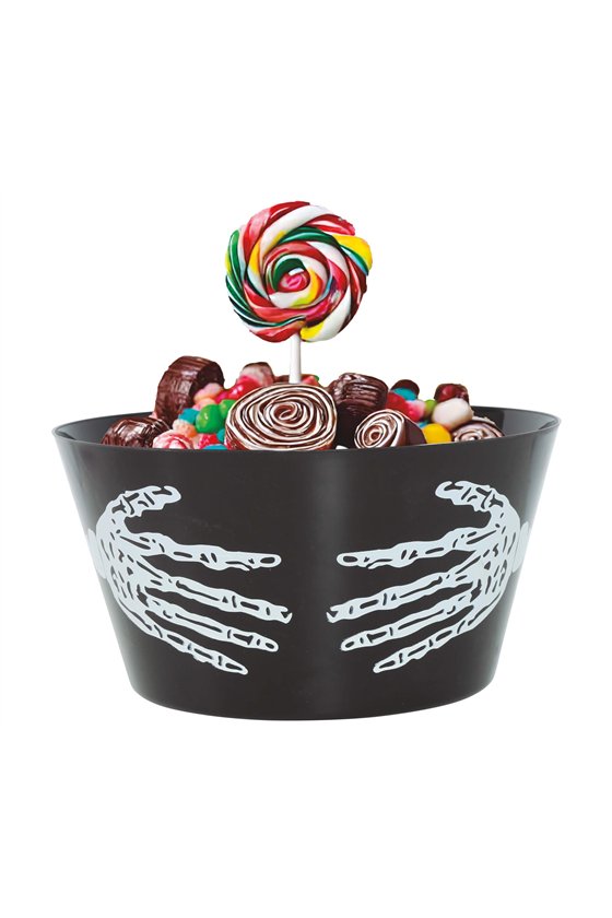 BLACK BOWL 30X22 CMS