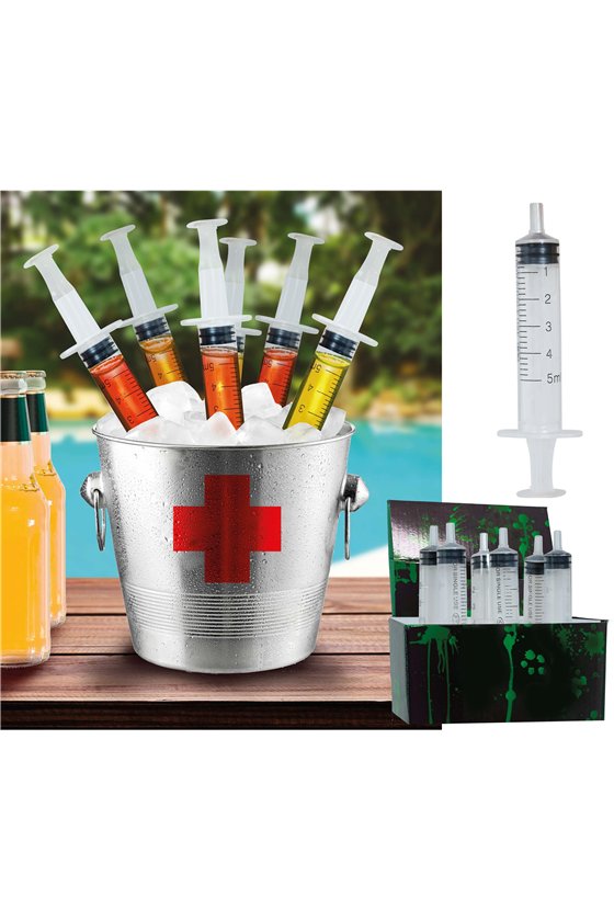 BOX OF 6 SYRINGES, 9 CMS