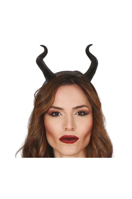 BLACK DEMON HORNS