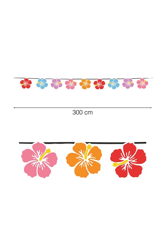 FLOWER GARLAND 15 PCS. 300 CMS.