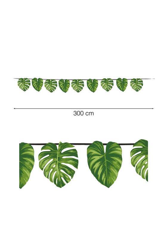 LEAVES GARLAND 15 PCS. 300 CMS.