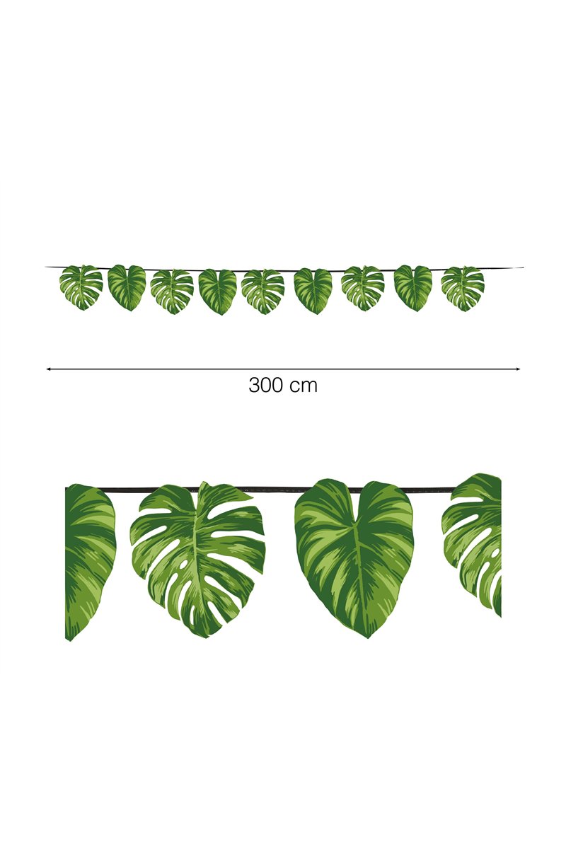 LEAVES GARLAND 15 PCS. 300 CMS.