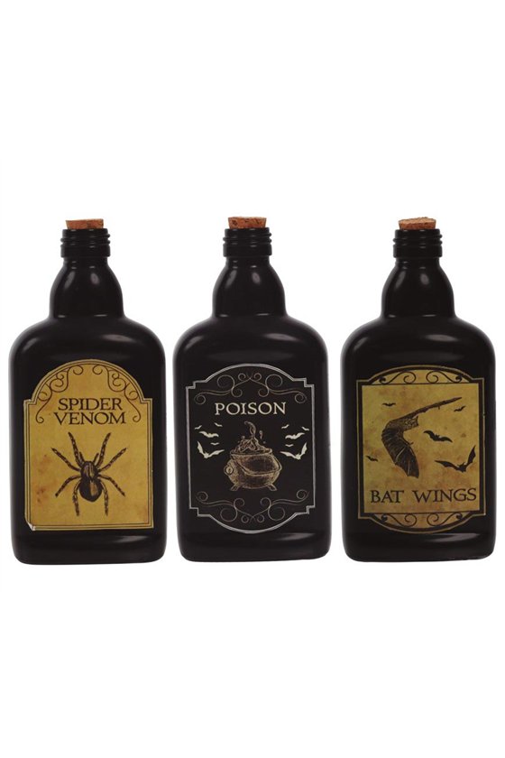 ASSORTED VENOM VIALS 19 CMS.