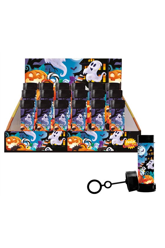 HALLOWEEN SOAP BUBBLES, BOX OF 24, 14 CMS