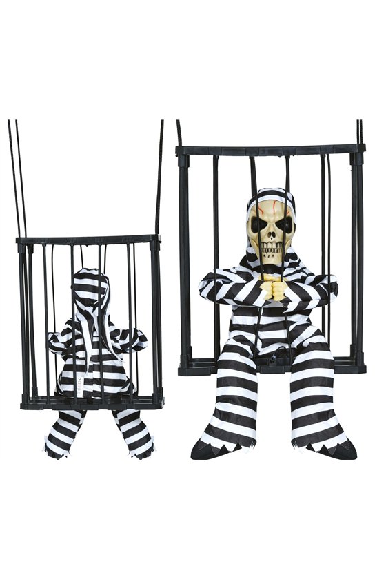 IMPRISONED SKELETON LIGHT SOUND AND MOV 24X27 CMS