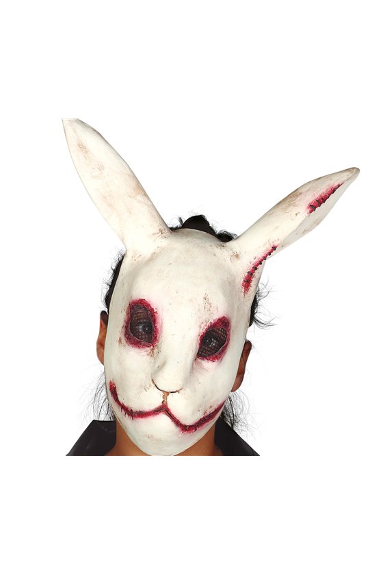 LATEX SCARY RABBIT MASK