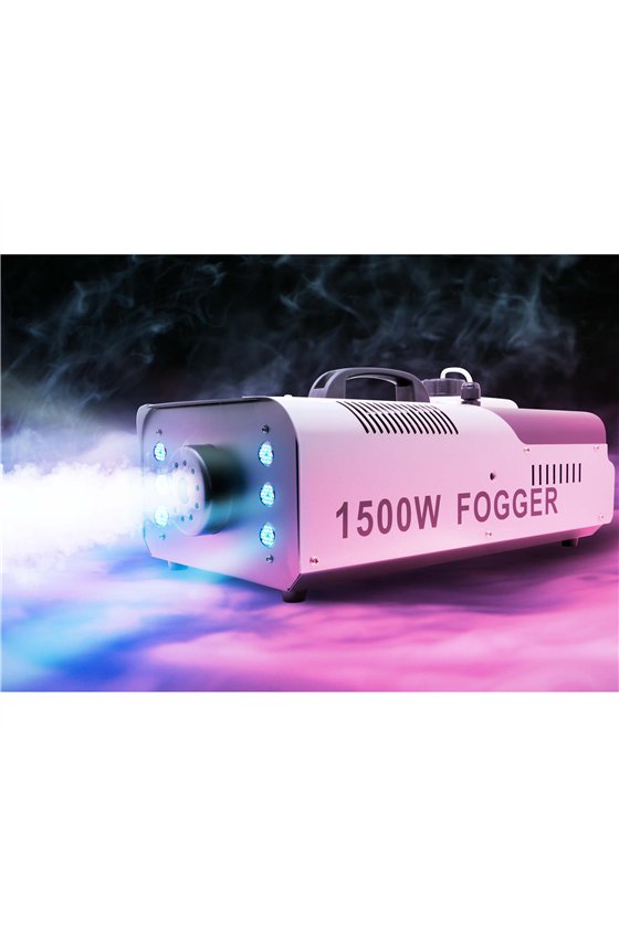 SMOKE MACHINE WITH LIGHT AND CONTROL, 1500W