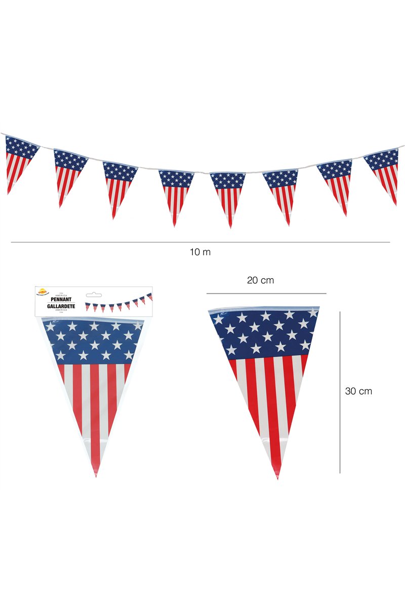 AMERICA PENNANT 10 MTS.