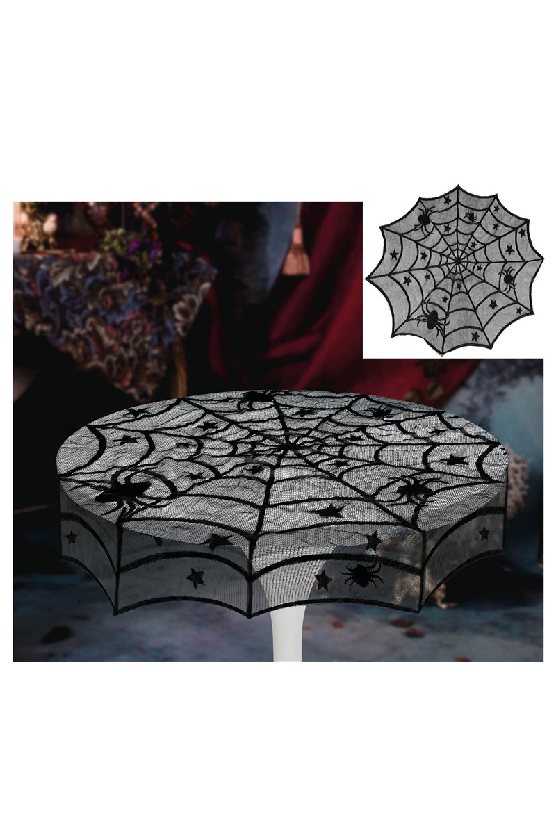 COBWEB LACE TABLECLOTH 100 CM