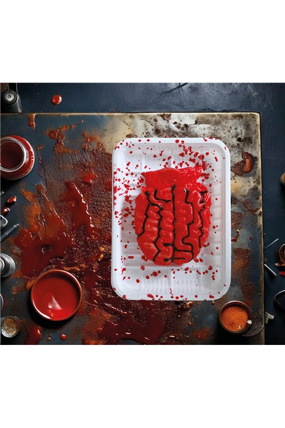 TRAY 18X13 CMS WITH BRAIN