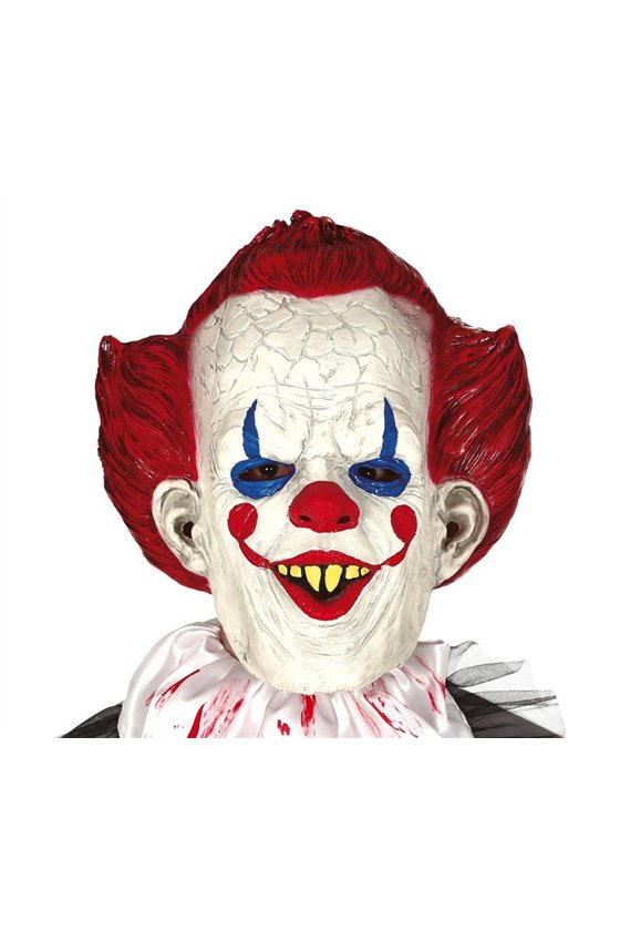 LATEX SYNISTER CLOWN MASK