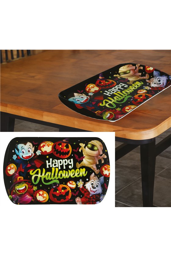 LITTLE MONSTERS TRAY 39X24 CM PLASTIC