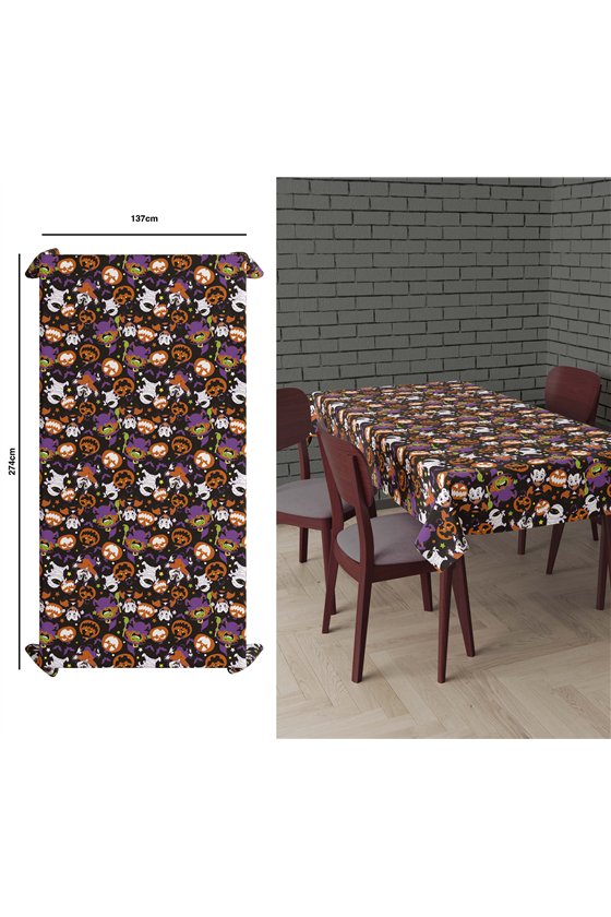 LITTLE MONSTERS TABLECLOTH 137X274 CM