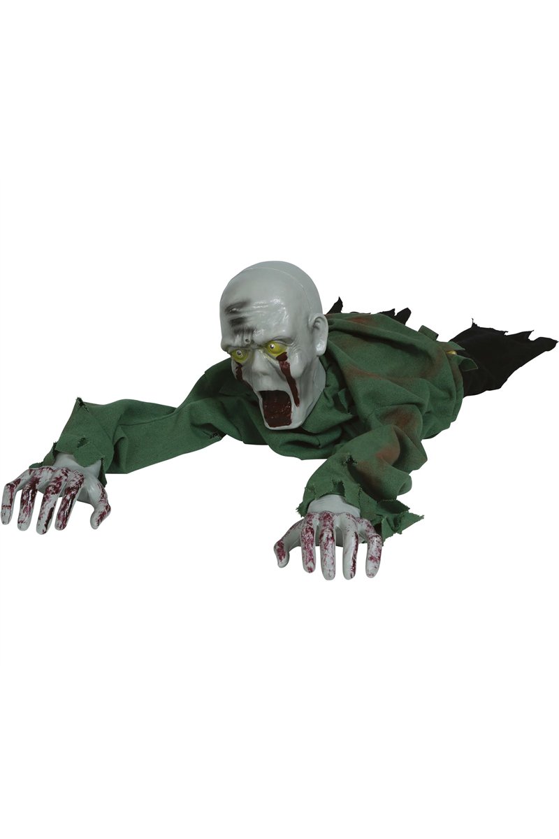 CRAWLING ZOMBIE, LIGHT SOUND, MOVEMENT 110 CM