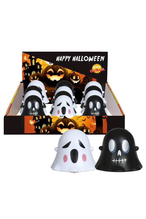 BOX 12 GHOSTS WITH WHEELS, 4 CM
