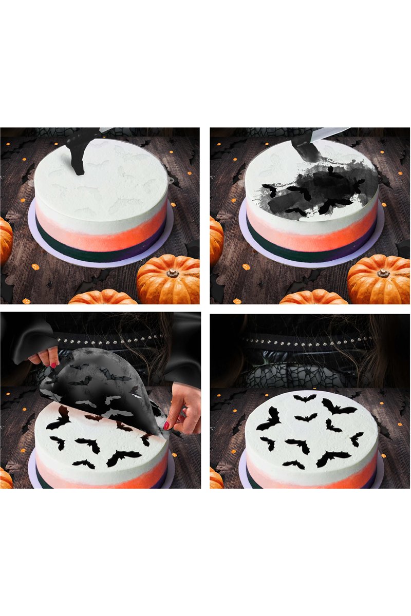 CAKE DECORATION STENCIL, VAMPIRE, 25 CM