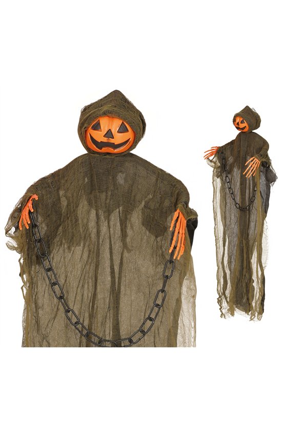 HANGING GHOST PUMPKIN 98 CM