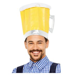 Oktoberfest Beer Hat, Yellow
