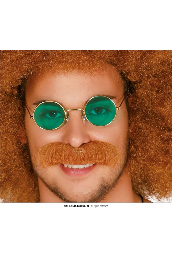GREEN HIPPIE GLASSES