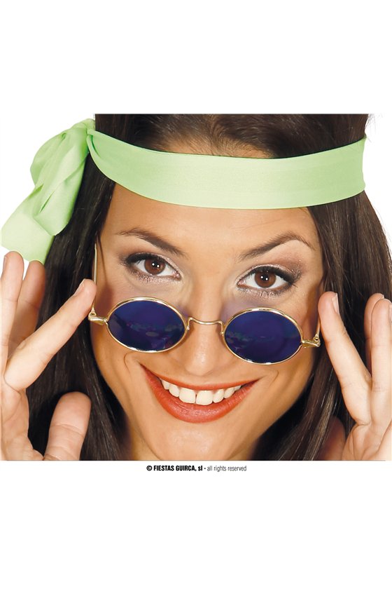 BLUE HIPPIE GLASSES