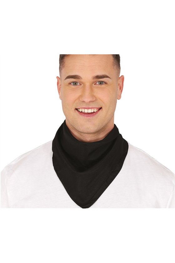 BANDANA SCARF BLACK, ADULTS