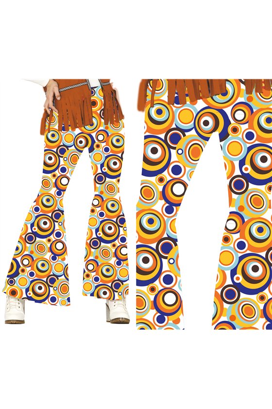 HIPPIE FLARED PANTS WOMEN, 38-40 (M)