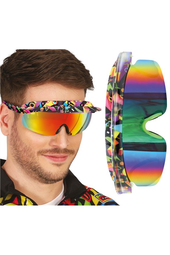 80S GLASSES, BLACK PURPLE