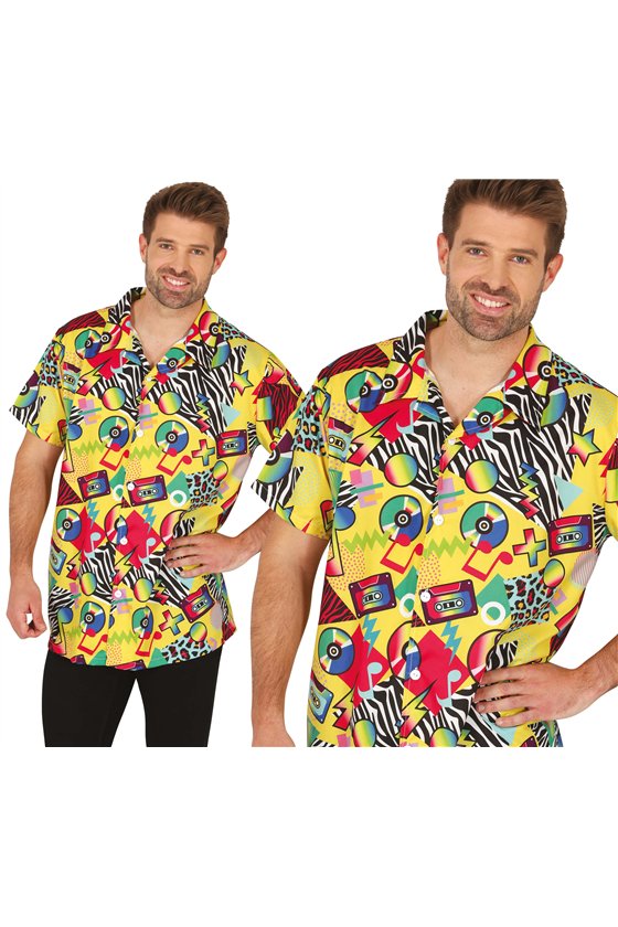 MUSIC STAR 90S SHIRT, MEN, 52-54 (L)