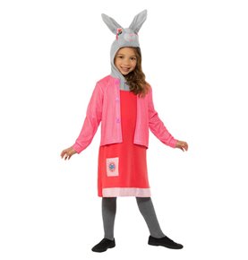 Peter Rabbit, Lily Bobtail Deluxe Costume, Pink