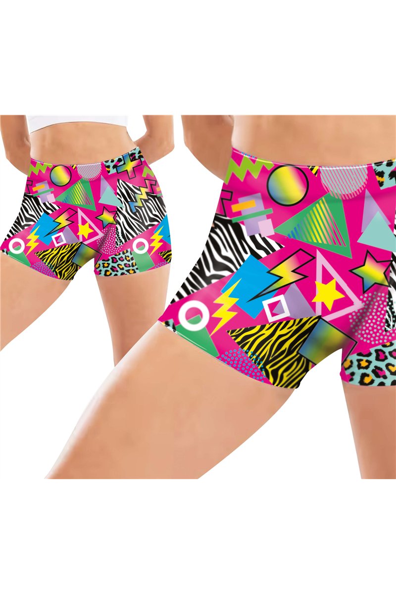90S ELASTIC SHORTS, ADULTS, 38-40 (M)