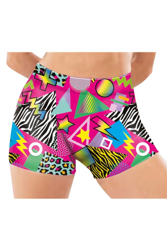 90S ELASTIC SHORTS, ADULTS, 42-44 (L)