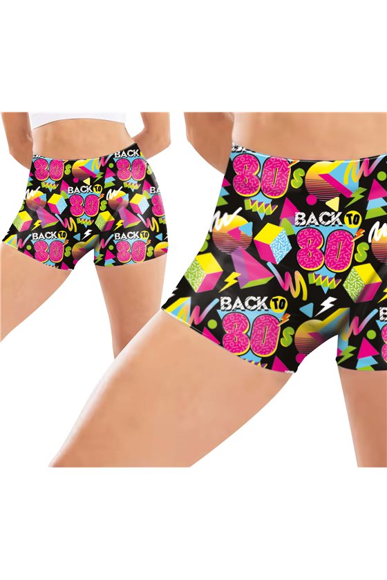 80S ELASTIC SHORTS, ADULTS, 38-40 (M)