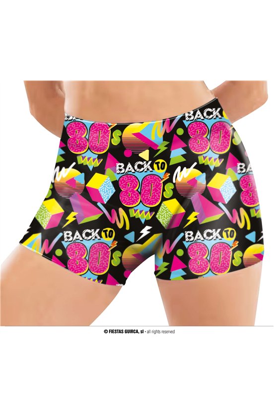 80S ELASTIC SHORTS, ADULTS, 42-44 (L)