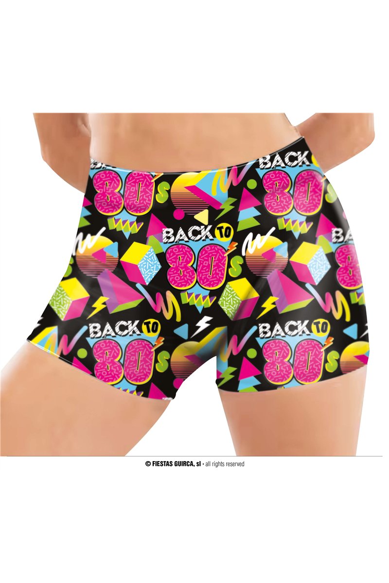 80S ELASTIC SHORTS, ADULTS, 42-44 (L)