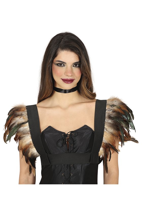 FEATHER VEST, ADULTS