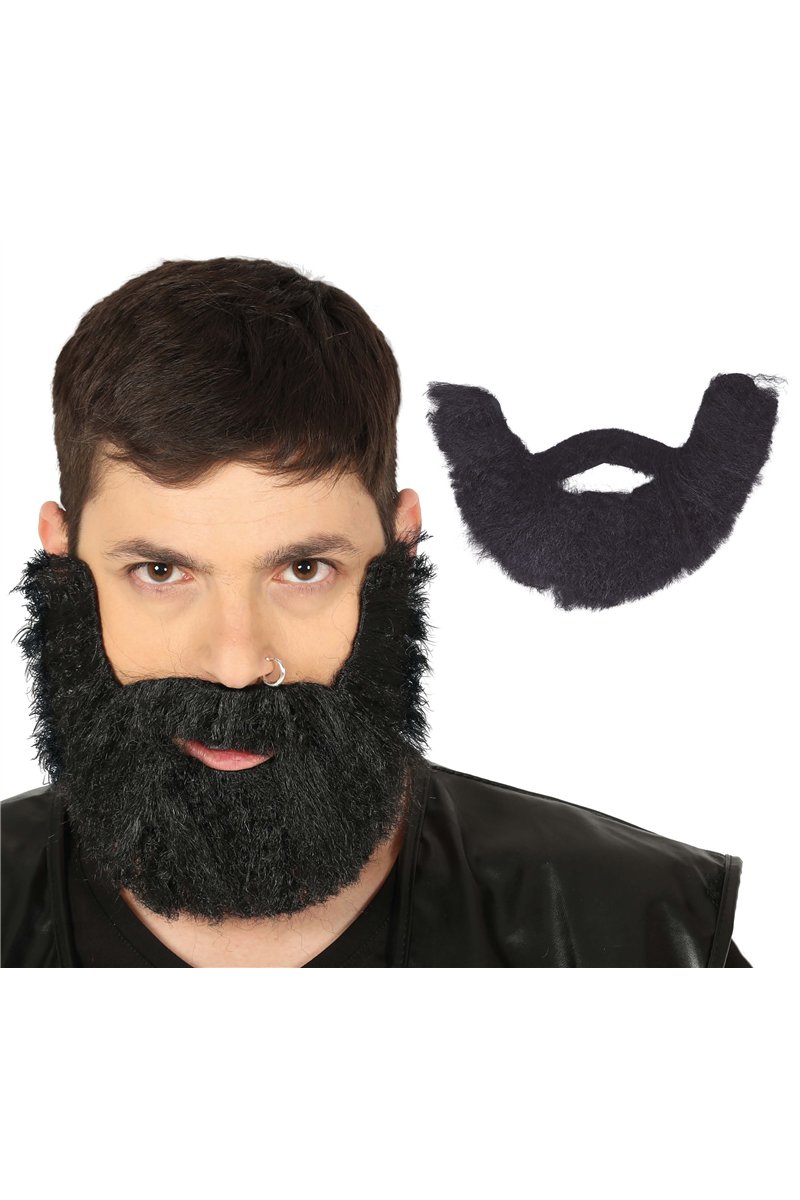 THICK BLACK BEARD