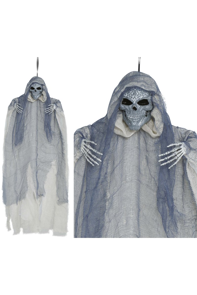 HANGING SKELETON WITH TUNIC 60 CM