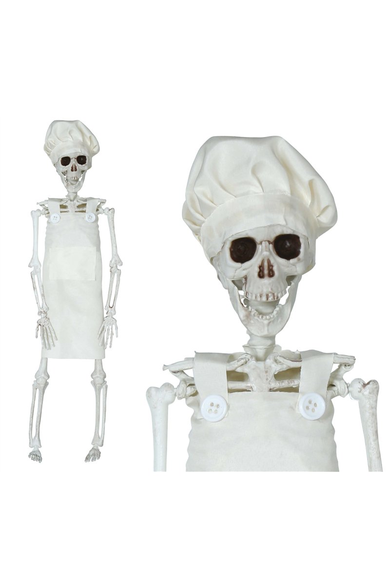 HANGING CHEF SKELETON 40 CM