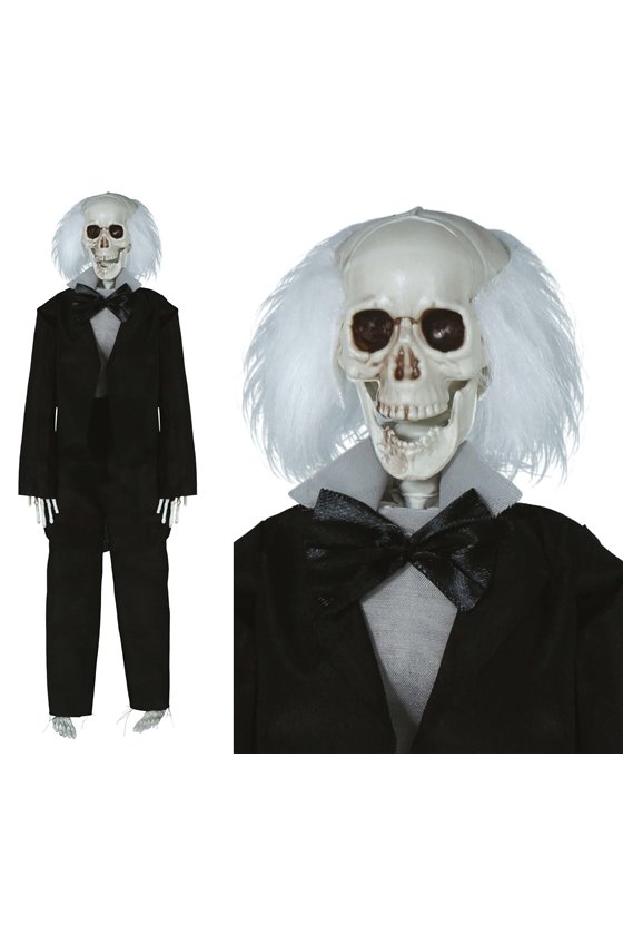 HANGING SKELETON WITH SUIT 40 CM