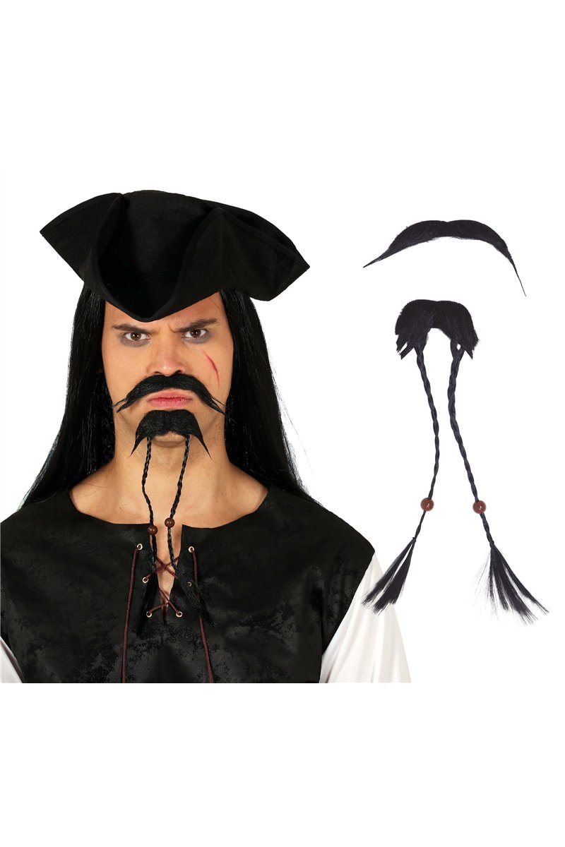 PIRATE GOATEE AND BEARD